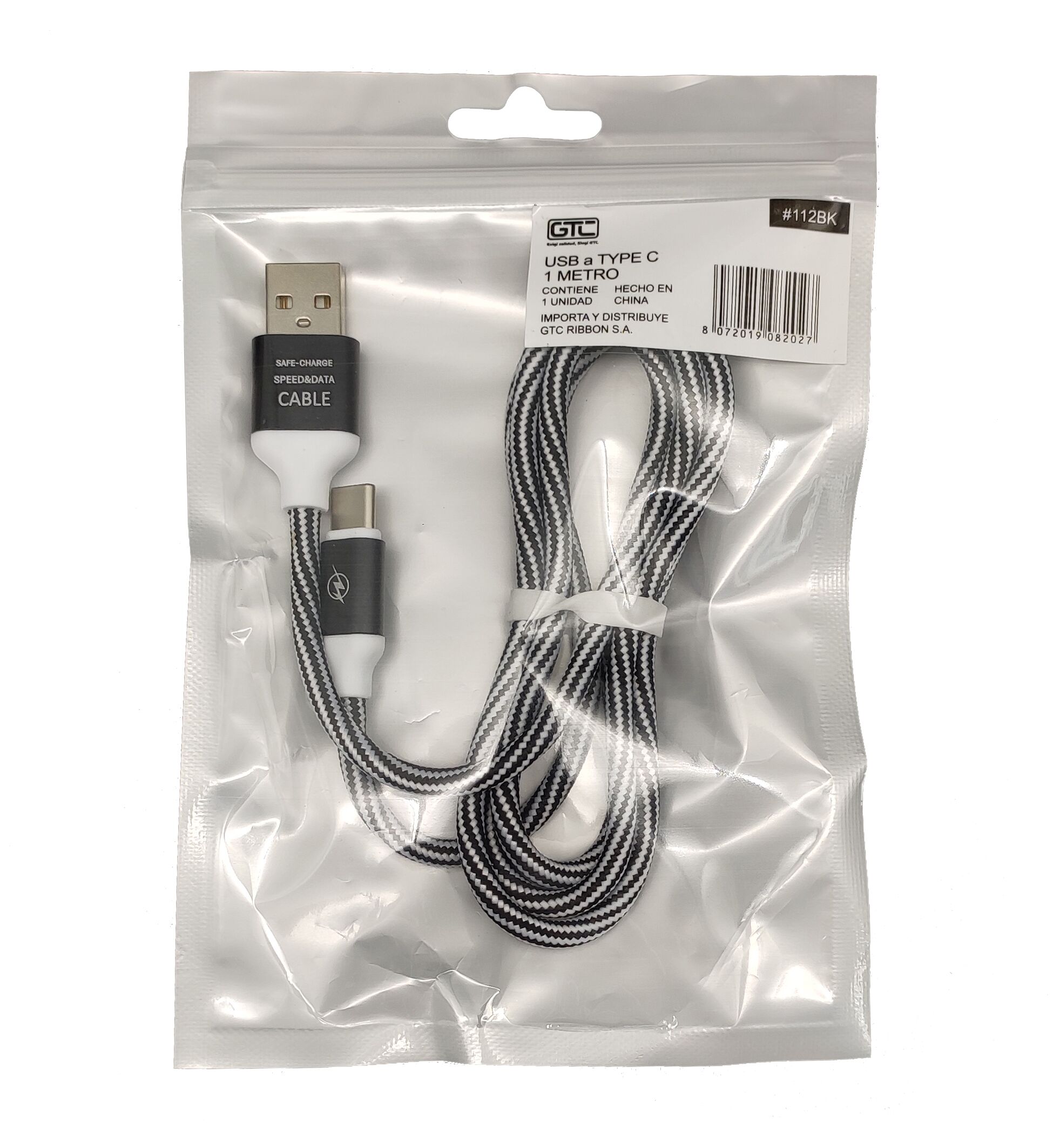 CABLE GTC USB A TIPO C